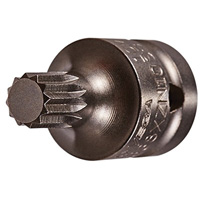 Socket Bit, Triple Square, 6 x 1-1/2" L, 1/2" Drive Cantin et fils