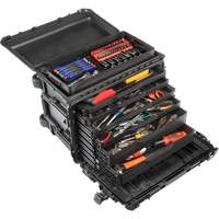 Armoire &agrave; outils mobile Gen 2, 24" la, 6 tiroirs, Noir Cantin et fils