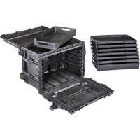 Armoire &agrave; outils mobile Gen 2, 24" la, 6 tiroirs, Noir Cantin et fils