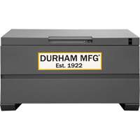 Jobsite Storage Box, 48" x 24" x 27-13/16", Steel, Grey Cantin et fils