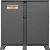 Jobsite Storage Shelving Cabinet, Steel, 47.5 Cubic Feet, Grey Cantin et fils