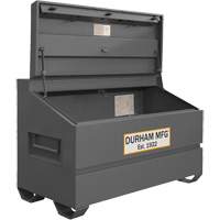 Jobsite Sloped Lid Storage Box, 60" x 30" x 39-3/8", Steel, Grey Cantin et fils