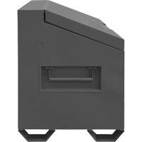 Jobsite Sloped Lid Storage Box, 60" x 30" x 39-3/8", Steel, Grey Cantin et fils