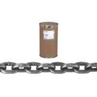 System 8 Cam-Alloy Chain, Alloy Steel, 1-1/4" x 60' (18.3 m) L, Grade 80, 72300 lbs. (36.15 tons) Load Capacity Cantin et fils