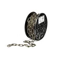 Decorator Chain, Carbon Steel, #10 x 40' (12.2 m) L, 35 lbs. (0.0175 tons) Load Capacity Cantin et fils