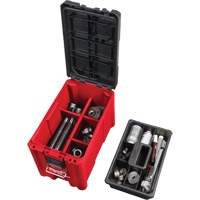Packout Compact Tool Box, 10" x 16-1/5" x 13", Black/Red Cantin et fils