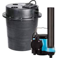 WRS Series Submersible Pump, 45 GPM, 115 V, 9 A, 1/3 HP Cantin et fils