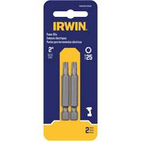 Embouts pour outils &eacute;lectriques, Torx, Embout T-25, Prise 1/4", Longueur 1-15/16" Cantin et fils