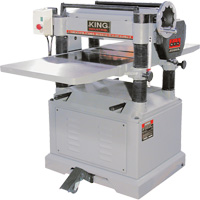 Planer with Spiral Cutterhead, 56-1/2" W x 40" L x 42" H, 5000 RPM No Load Speed Cantin et fils