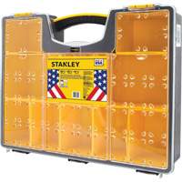 Deep Professional Organizer, 17-1/2" W x 4-1/2" D x 14" H, Black/Yellow Cantin et fils