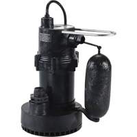 5.5 Series Sump Pump, 35 GPM, 115 V, 3.5 A, 1/4 HP Cantin et fils