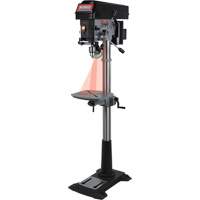 Variable Speed Drill Press, 15", 5/8" Chuck, 3300 RPM Cantin et fils
