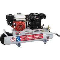 Wheelbarrow Air Compressor, Gas, 10 Gal. (12 US Gal), 150 PSI Cantin et fils