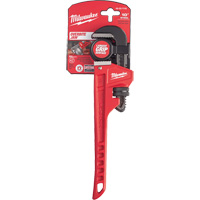 Pipe Wrench, 1-1/2" Jaw Capacity, 10" Long, Powder Coated Finish, Ergonomic Handle Cantin et fils