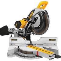 Scie &agrave; onglets combin&eacute;s coulissante &agrave; double biseau, 12", 15 A, 120 V Cantin et fils