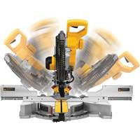 Scie &agrave; onglets combin&eacute;s coulissante &agrave; double biseau, 12", 15 A, 120 V Cantin et fils