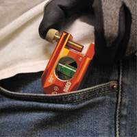 ACCU-BEND Level, 2.5" L, Aluminum, 1, Non-Magnetic Cantin et fils