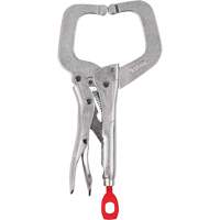 Torque Lock Locking C-Clamp with Regular Jaws, 6" (152 mm) Capacity Cantin et fils