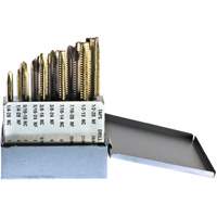 Jeu de tarauds DRILLCO, 10 morcea Cantin et fils