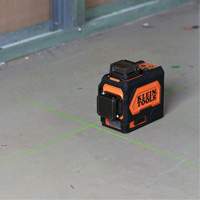 Niveau laser planaire vert auto-nivelant rechargeable Cantin et fils
