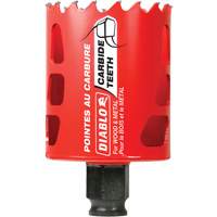 Wood & Metal Hole Saw, 2", 2-3/8" Depth of Cut, Carbide Cantin et fils