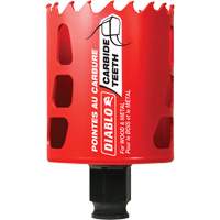 Wood & Metal Hole Saw, 2-1/4", 2-3/8" Depth of Cut, Carbide Cantin et fils