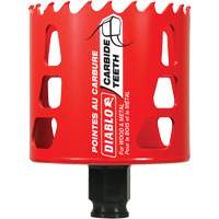 Wood & Metal Hole Saw, 2-3/4", 2-3/8" Depth of Cut, Carbide Cantin et fils
