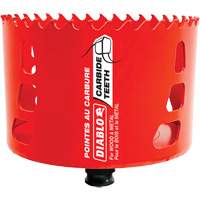 Wood & Metal Hole Saw, 4", 2-3/8" Depth of Cut, Carbide Cantin et fils