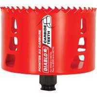 Wood & Metal Hole Saw, 4-1/8", 2-3/8" Depth of Cut, Carbide Cantin et fils