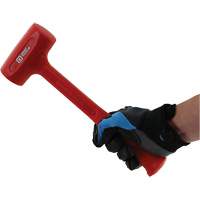 One-Piece Dead Blow Hammer, 10.5 lbs., Smooth Grip, 30" L Cantin et fils