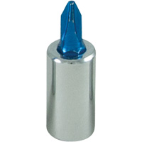 Douille tournevis &agrave; embout bleu, Phillips, #1, Prise 1/4" Cantin et fils