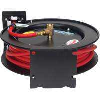 Hose Reel, Air/Water, 1/4" x 35', Single Hose, 300 psi Cantin et fils