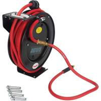 Hose Reel, Air/Water, 3/8" x 35', Single Hose, 300 psi Cantin et fils