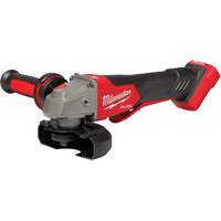 Meuleuse &agrave; frein &agrave; vitesse variable avec interrupteur &agrave; glissi&egrave;re non verrouillable M18 Fuel, 18 V, Mandrin 5"/4-1/2", Lithium-ion Cantin et fils