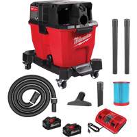 Aspirateur sec/humide sans fil &agrave; bloc-pile double M18 Fuel, 18 V, Capacit&eacute; 9 gal. Cantin et fils