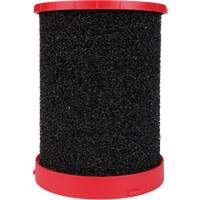 Filtre grand format pour aspirateur sec/humide, Mousse, Pour 12 gal. US/9 gal. US/6 gal. US Cantin et fils