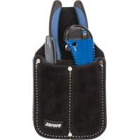 Utility Pouch, Knife Holder, Leather, 3 Pockets Cantin et fils