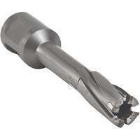 Outil de coupe annulaire avec mandrin soud&eacute;, Diam&egrave;tre de 12 mm, Carbure, Profondeur de la coupe de 55 mm, Tige 3/4" Cantin et fils