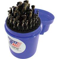 Jeu de forets Triumph, 115 morceaux, Acier rapide Cantin et fils