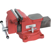 Swivel Base Mechanic's Vise, 6" Jaw Width, 3" Throat Depth Cantin et fils