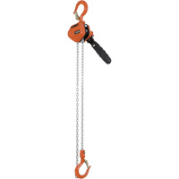 VLP-25-5 VLP Series Lever Puller, 5' Lift, 500 lbs. (0.25 tons) Capacity, Galvanized Steel Chain Cantin et fils