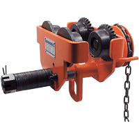 SGT Series Heavy-Duty Geared Trolley, 10000 lbs. (5 tons) Capacity, 4-1/2" - 8-1/32" Cantin et fils