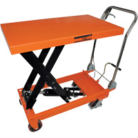 SLC-1100 Chariot avec table de levage hydraulique &agrave; ciseaux s&eacute;rie SLC, 39" lo x 21" la, Cap. 1100 lb Cantin et fils