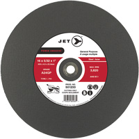 A24GP Power Abrasive Cut-Off Wheel, 20" x 5/32", 1" Arbor, Type 1, 3000 RPM Cantin et fils