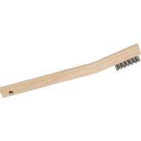 3MHSS Mini brosse &agrave; gratter en fil m&eacute;tallique, Acier inoxydable, 3 x 7 rangs de fils, Longueur 7-3/4" Cantin et fils