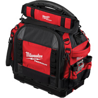 PackOut 15" Structured Tool Bag, Ballistic Polyester, 65 Pockets, Red Cantin et fils