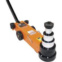 Multi-Stage Air Assist Truck Jacks, 60 Ton(s), Air Hydraulic Cantin et fils