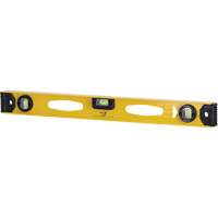 JBL-9972B Level, Box, 72" L, Aluminum, 3, Non-Magnetic Cantin et fils