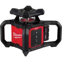 M18 Red Exterior Rotary Laser Level Kit with Receiver, 2000' (609.6 m) Cantin et fils