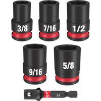 Shockwave Impact Duty SAE Socket Set, 6 Pcs, Impact, 3/8" Drive Size Cantin et fils